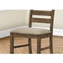 Set of 2 Dining Chairs by Monarch