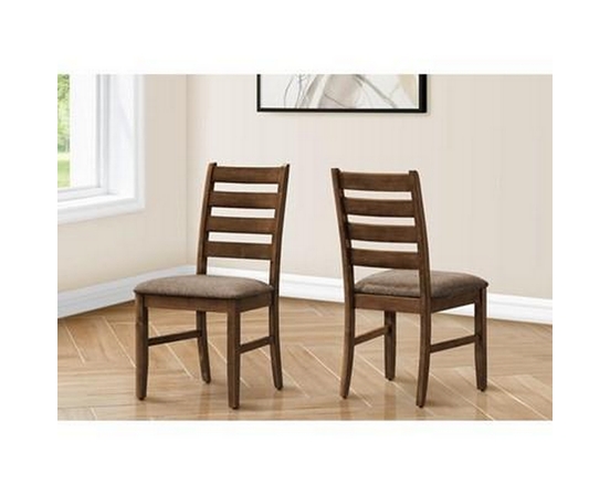 Set of 2 Dining Chairs by Monarch