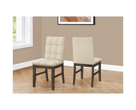 Set of 2 Dining Chairs by Monarch