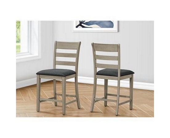 Set Of 2 Counter Height Dining Chairs by Monarch