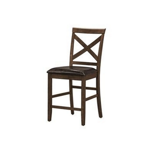 Set of 2 counter Height Dining Chair by Monarch