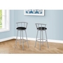 Set of 2 stools by Monarch