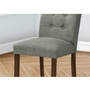 Set of 2 Dining Chairs by Monarch