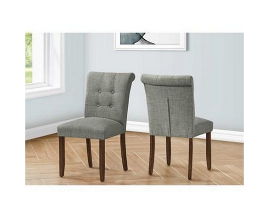Set of 2 Dining Chairs by Monarch