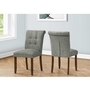 Set of 2 Dining Chairs by Monarch