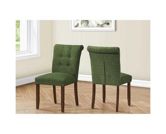 Set of 2 Dining Chairs by Monarch