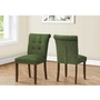 Set of 2 Dining Chairs by Monarch