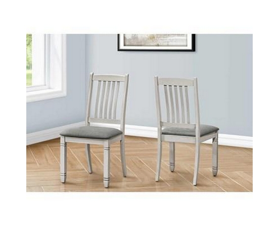 Set of 2 Dining Chairs by Monarch