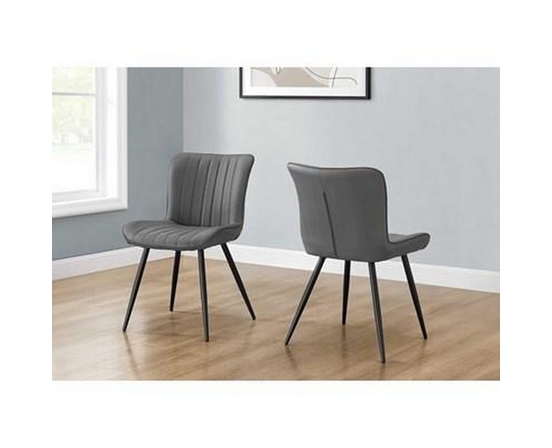 Set of 2 Dining Chairs by Monarch