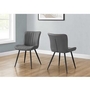 Set of 2 Dining Chairs by Monarch