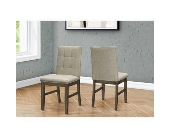 Set of 2 Dining Chairs by Monarch