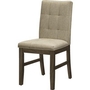 Set of 2 Dining Chairs by Monarch