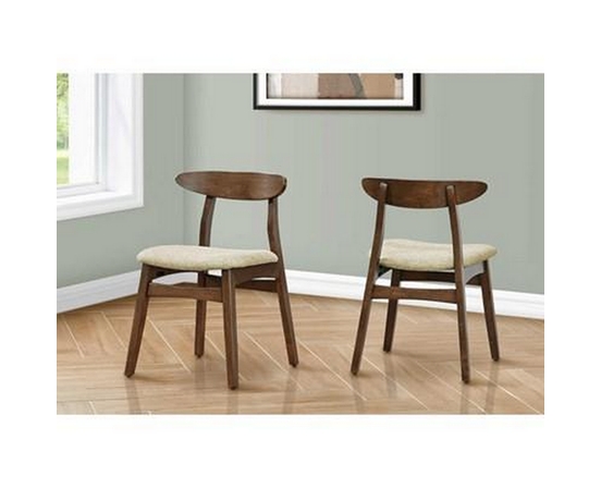 Set of 2 Dining Chairs by Monarch