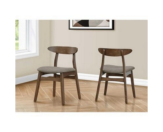 Set of 2 Dining Chairs by Monarch