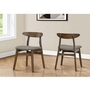 Set of 2 Dining Chairs by Monarch