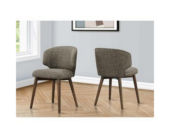 Set of 2 Dining Chairs by Monarch