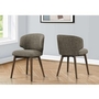 Set of 2 Dining Chairs by Monarch