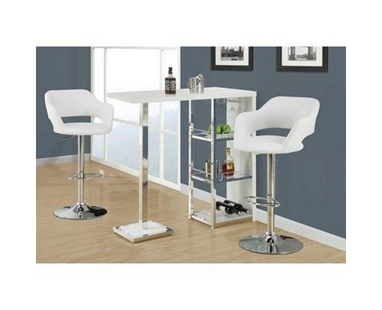 Adjustable Height Stool by Monarch