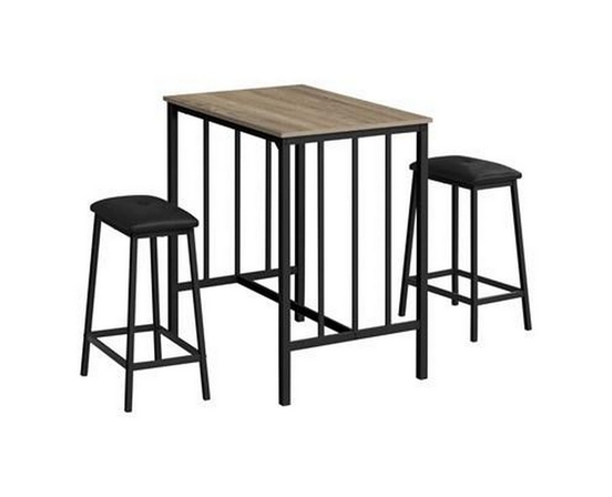 3 pc Counter Height Dinette by Monarch