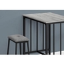 3 pc Counter Height Dinette by Monarch