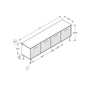 TV Stand by Monarch