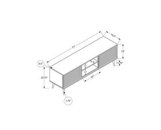 TV Stand by Monarch
