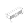 TV Stand by Monarch
