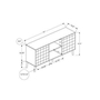 TV Stand by Monarch