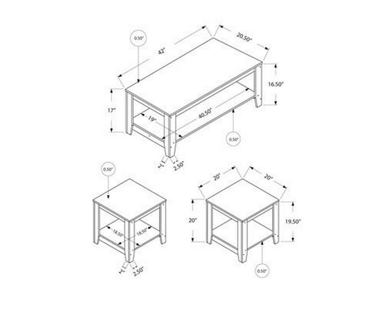 Occasional Table Set by Monarch