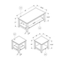 Occasional Table Set by Monarch