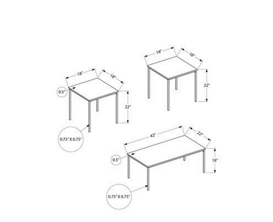 Occasional Table Set by Monarch
