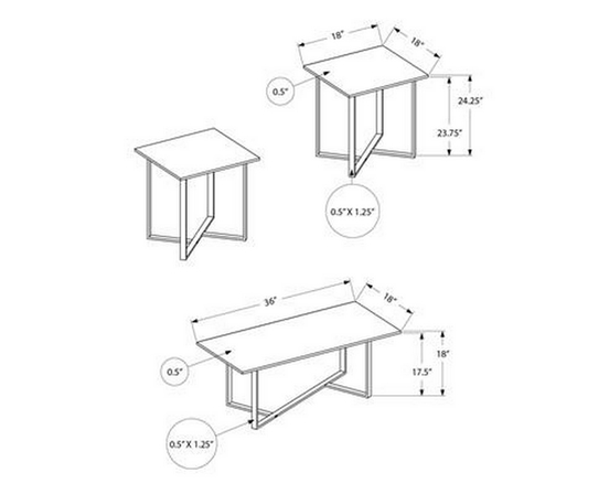 Occasional Table Set by Monarch