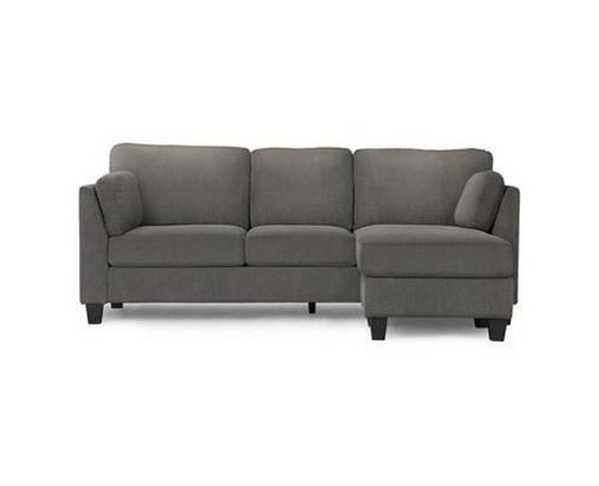Stationary Fabric Sofa by Monarch