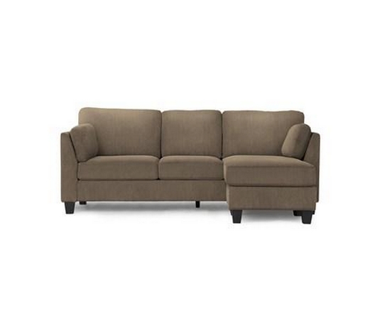 Stationary Fabric Sofa by Monarch