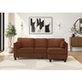Stationary Fabric Sofa by Monarch