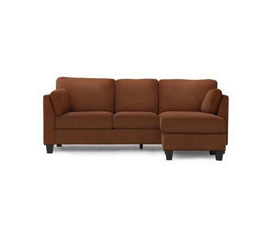 Stationary Fabric Sofa by Monarch