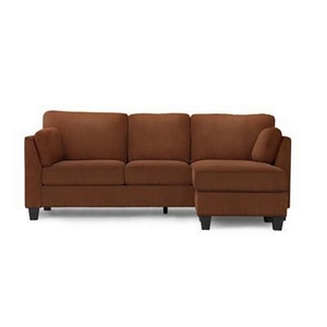Stationary Fabric Sofa by Monarch