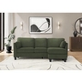 Stationary Fabric Sofa by Monarch