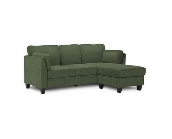 Stationary Fabric Sofa by Monarch