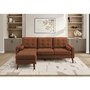 Stationary Fabric Sofa by Monarch