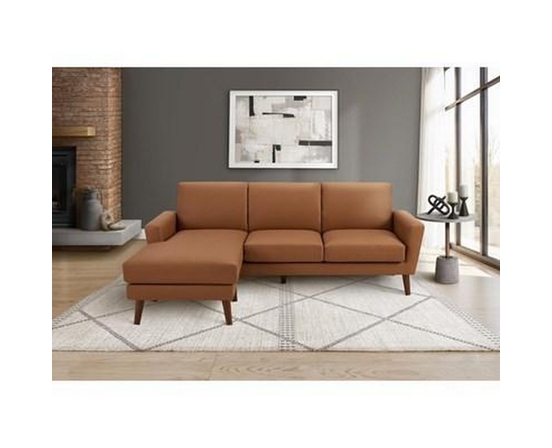 Stationary Fabric Sofa by Monarch