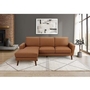 Stationary Fabric Sofa by Monarch
