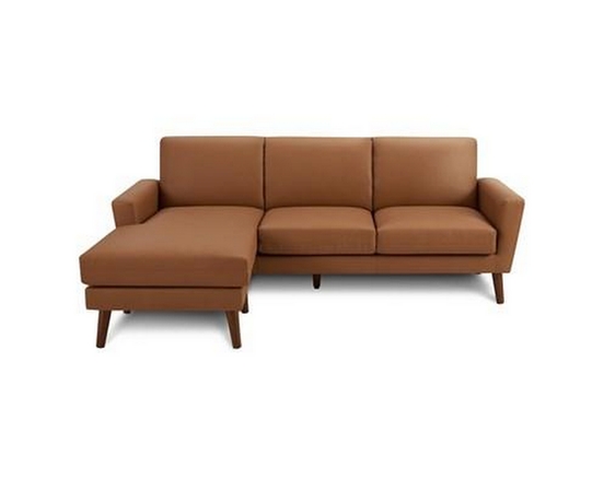 Stationary Fabric Sofa by Monarch