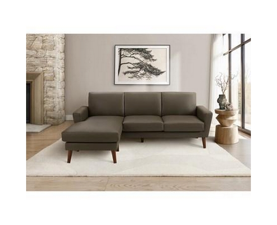 Stationary Fabric Sofa by Monarch