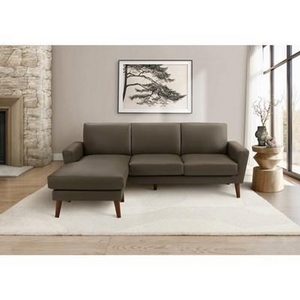 Stationary Fabric Sofa by Monarch