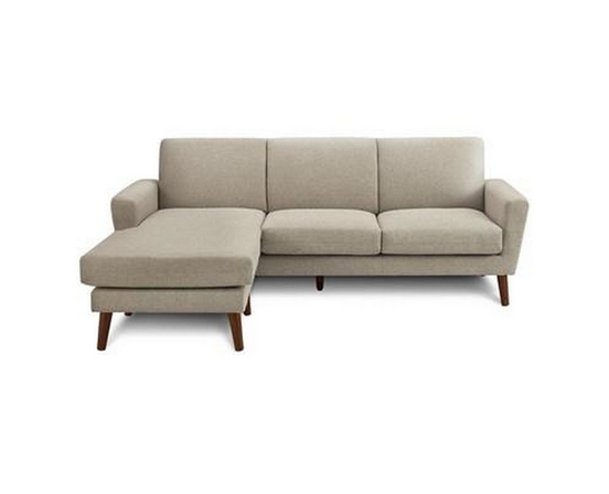 Stationary Fabric Sofa by Monarch