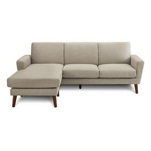 Stationary Fabric Sofa by Monarch