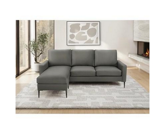 Stationary Fabric Sofa by Monarch