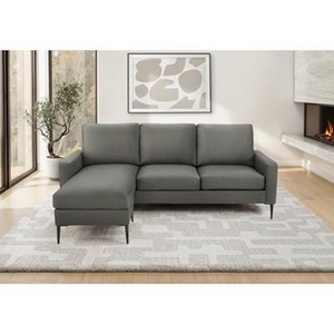 Stationary Fabric Sofa by Monarch