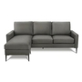 Stationary Fabric Sofa by Monarch